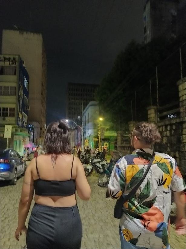 Voltando do bloco