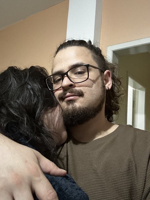 Fabricio antes de viajar